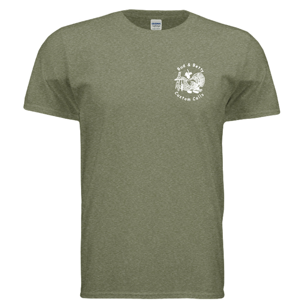 HEATHER MILITARY GREEN - G640 - FRONT