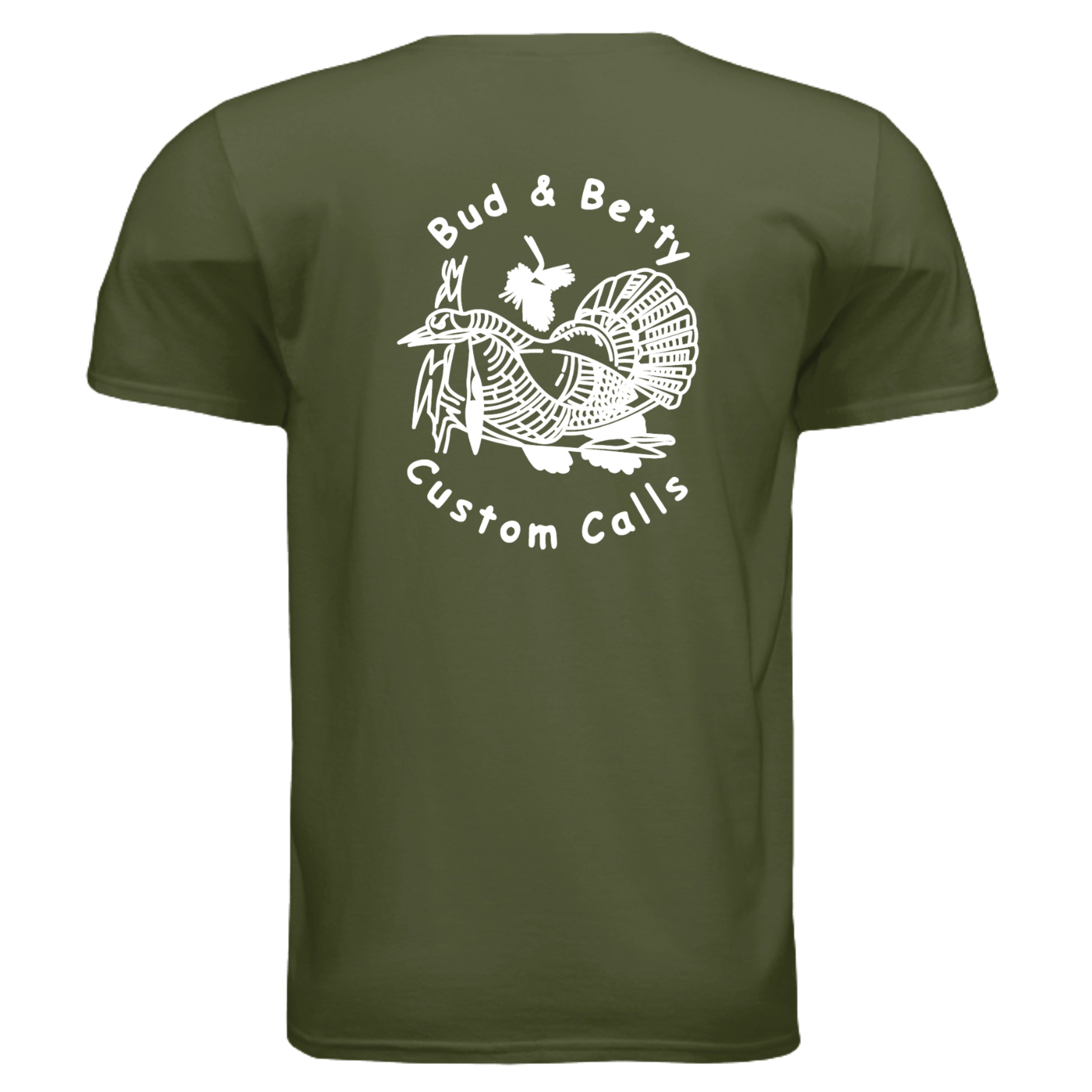 MILITARY GREEN - G640 - BACK