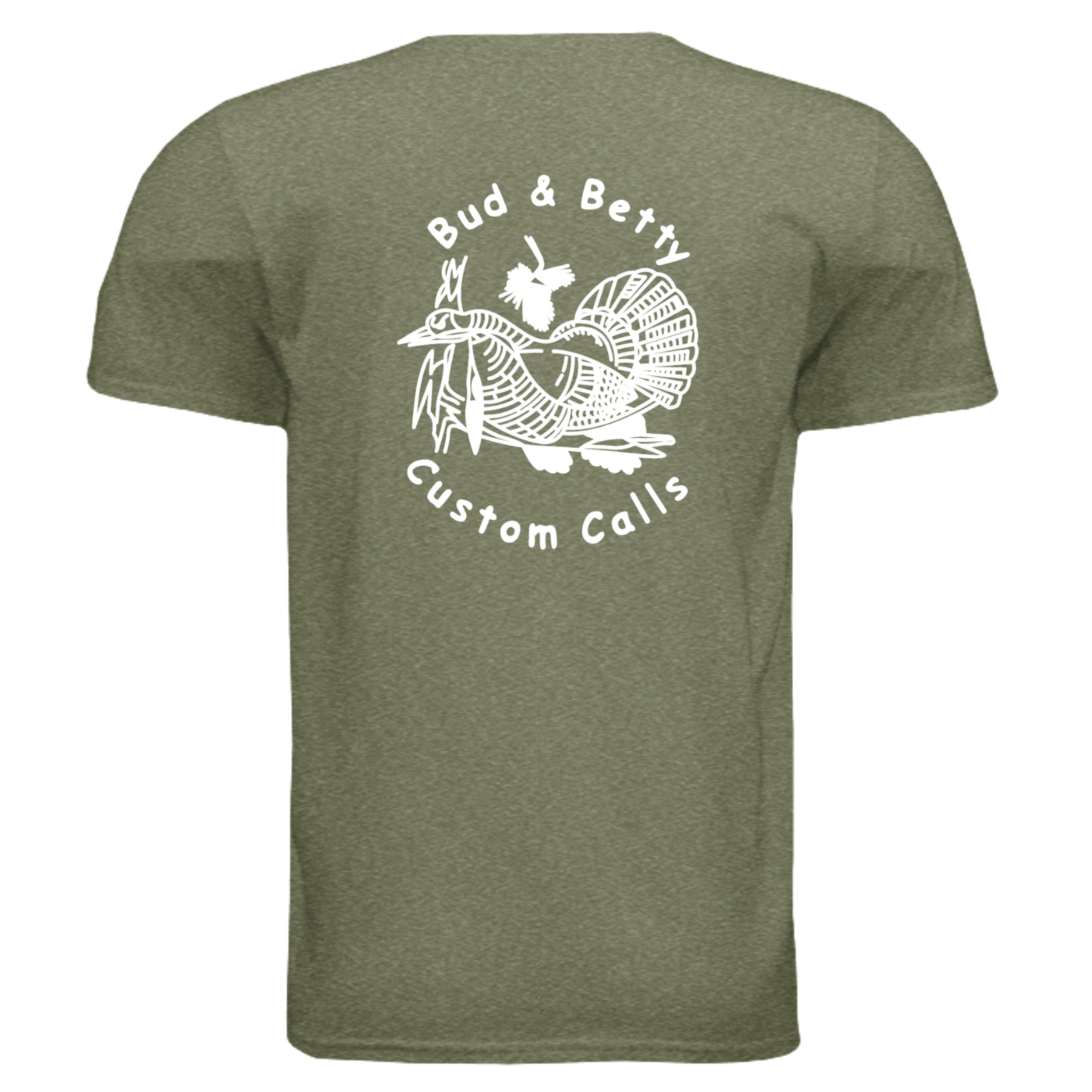 HEATHER MILITARY GREEN - G640 - BACK
